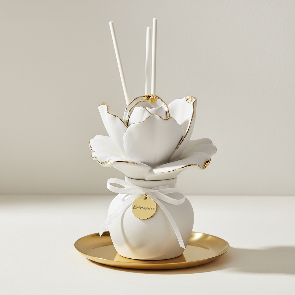Porcelain Flower Diffuser